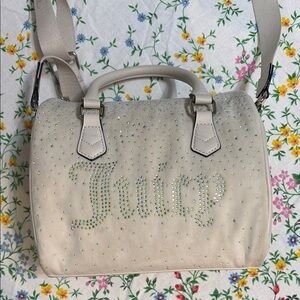 Juicy Couture Purse with Rhinestone Accents